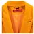 Hugo Boss Double-Breasted Blazer in Orange Polyester - view 3