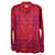 Camisa xadrez Burberry com botões em algodão rosa  ref.1138286