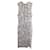 Proenza Schouler White Label Wo Midi Jacquard Dress in Animal Print Viscose Cellulose fibre  ref.1138308
