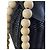 Borsa a trapezio Raya Ulla Johnson in rattan nero - vista 5