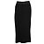 Falda midi Dolce & Gabbana en lana negra Negro - vista 3