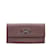Salvatore Ferragamo Gancini Leather Flap Wallet GJ-22 7121 Purple  ref.1138358