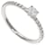 Cartier Solitaire Silvery Platinum  ref.1138493