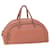 CHANEL Chain Boston Bag Leder Pink CC Auth fm2794  ref.1138644