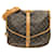 Louis Vuitton Saumur 35 Brown Cloth  ref.1139184