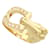 & Other Stories 18K Diamond Horse Shoe Ring Golden Metal Gold  ref.1141837
