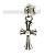 Chrome Hearts Pendiente único Baby Fat 0.0