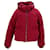 Tommy Hilfiger Womens Hooded Puffer Jacket Red Cotton  ref.1142067