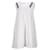 Tommy Hilfiger Womens Linen Trapeze Dress White Cream Viscose Cellulose fibre  ref.1142072