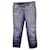 Dolce & Gabbana Distressed Raw-Edge-Cropped-Jeans aus blauem Baumwolldenim Baumwolle  ref.1142081