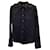 Chemise boutonnée en satin Tom Ford en coton noir  ref.1142083