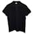 Camisa polo Saint Laurent Monogram em algodão preto  ref.1142098
