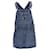 Vestido feminino Tommy Hilfiger vintage Dungaree em algodão azul  ref.1142103