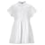 Vestido feminino Tommy Hilfiger de manga curta em popeline de algodão em algodão branco  ref.1142106