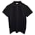 Saint Laurent Monogram Polo Shirt in Black Cotton  ref.1142125