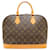 Louis Vuitton Alma Brown Cloth  ref.1142276