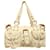 Mulberry Blenheim Roxanne Cream Stitched Pebbled Leather studded handbag White  ref.1142283