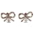 CHANEL knot earrings Golden Metal  ref.1142296
