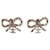 Pendientes nudo CHANEL Dorado Metal  ref.1142296