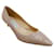 Autre Marque Zapatos de salón con tacón de gatito en color marfil de Jimmy Choo Crudo Cueros exoticos  ref.1142365