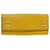 Porta-chaves Hermès Amarelo Couro  ref.1142489