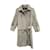 vintage Burberry coat size 40 Grey Tweed  ref.1142490
