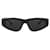 Balenciaga Dynasty D-Frame Gafas de sol en acetato negro Fibra de celulosa  ref.1142516