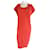Alexander Mcqueen Dresses Red Cotton  ref.1142576
