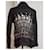 Dries Van Noten Wollpullover Schwarz  - Ansicht 2