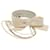 Cintura CHANEL Perle Lana 80/32 37.4"" Aut. CC bianco bs9177  ref.1142631