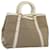 PRADA Hand Bag Canvas Beige Auth yk9362 Cloth  ref.1142649