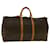 Louis Vuitton Monogram Keepall 55 Boston Bag M41424 LV Auth 59205 Cloth  ref.1142656