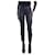Emilio Pucci Blue leather trousers - size UK 8  ref.1142975