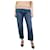 Christian Dior Blue frayed jeans - size UK 12 Cotton  ref.1142995