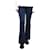Frame Denim Blaue, hoch sitzende, ausgestellte Beine – Größe S Baumwolle  ref.1142996