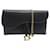NEUF PORTEFEUILLE CHRISTIAN DIOR LONG A CHAINE SADDLE S5614CCEH WALLET Cuir Noir  ref.1143116
