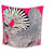 Hermès NEUER CHALE HERMES ZEBRA PEGASUS ALICE SHIRLEY CHALE SCHAL AUS KASCHMIR UND SEIDE Pink  ref.1143156