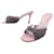 CHRISTIAN DIOR SCHUHE GRAUER DENIM-MULES LOCK & KEY 39.5 SANDALEN SCHUHE Jeans  ref.1143196