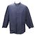 GIACCA ARNYS FRANCIA FORESTIERE L 54 CAPPOTTO GIROCOLLO GIACCA IN LINO E SETA Blu navy