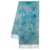 Cachecol Tie Dye Canadá - Acne Studios - Lã - Azul Aqua  ref.1143229