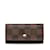 Louis Vuitton Damier Ebene Multicles 4 Key Holder N62631 Brown Cloth  ref.1143279