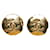 Chanel Clip de CC en los pendientes Dorado Metal  ref.1143312