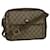 GUCCI GG Plus Canvas Shoulder Bag PVC Leather Beige Auth th4289  ref.1143404