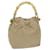 Christian Dior Maris Pearl Hand Bag Nylon Khaki Auth bs9763  ref.1143420