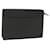 LOUIS VUITTON Epi Pochette Homme Clutch Bag Black M52522 LV Auth ki3764 Leather  ref.1143518