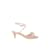 Chanel Sapatos de sandália de couro Rosa  ref.1145417