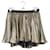 Saint Laurent Gold mini skirt Golden Synthetic  ref.1145551