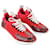 Versace Sneakers basse Rosso Panno  ref.1145553