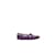 Tod's suede moccasins Purple Deerskin  ref.1145563