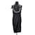 Chanel Robe en soie Noir  ref.1145629